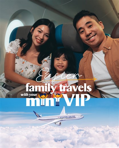 Keep your mini VIPs entertained when you fly with us. See the thoughtful details that help put kids at ease, and learn more by visiting: https://bit.ly/43u4QuT | Singapore Airlines
