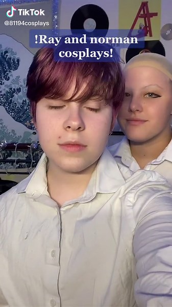 I’M BACK YALL SORRY I WAS GONE FOR A FEW DAYS LMAOOSDK NORRAY COSPLAY! #norray #norraycult #thepromisedneverland #tpn #yakusokunoneverland #raytpn #normantpn