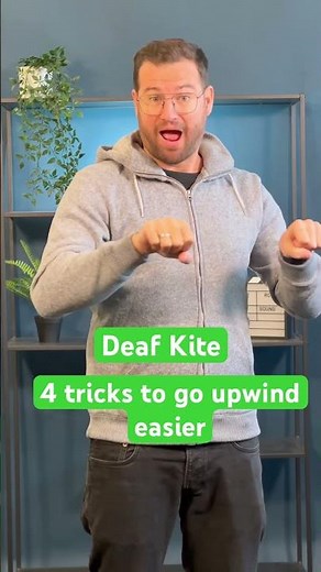Deaf Kite by LakeUnited: How to go upwind - sign language