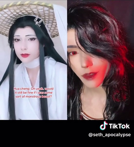 #duet @Akelin with my friend ake, her cosplays are always so amazing🤧🖤 #xielian #huacheng #huachengcosplay #tianguancifu #天官赐福 #heavenofficalsblessing #danmei #danmeicosplay #mxtx #hualian