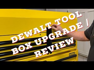 DeWalt Top and Bottom Rolling Tool Box/Chest - Review and Upgrades