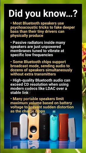 Bluetooth speaker secrets: codecs, batteries, resonance tricks and DIY insights