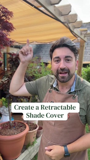Retractable Sun Shade for Pergola in 1 Hour