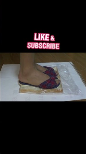 Satisfying ASMR: Massive Sandwich Compacting! 🧦🧀 #cozy #foot #feet