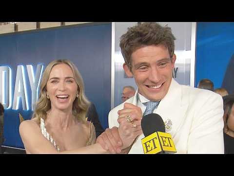 Emily Blunt CRASHES Josh O’Connor’s 'Disclosure Day' Interview (Exclusive)