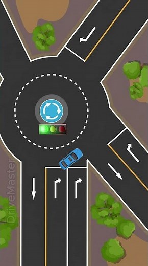 ⚠️ How to Turn Correctly at a Roundabout! 🚗 Avoid These Common Mistakes | DriveMaster
