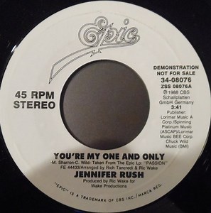 Jennifer Rush - You're My One And Only