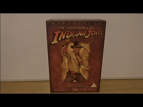 Indiana Jones The Complete Collection Box Set (UK) DVD Unboxing