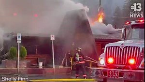 110K views · 1.6K reactions | THIS JUST IN: Video of the Mount Charleston Lodge on fire this morning. https://bit.ly/3nJeZ3J | KTNV Channel 13 Las Vegas | Facebook