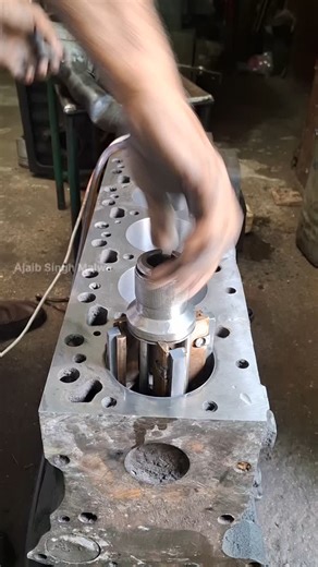 3.5K views · 1K reactions | #Cummins #sleeve #Honing #repair #jcb #toptrending #tractor #automobile | AJAIB SINGH MALWA | Facebook