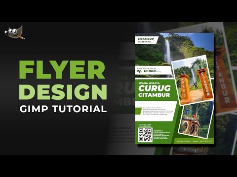 Easily create Flyer designs | GIMP Tutorials