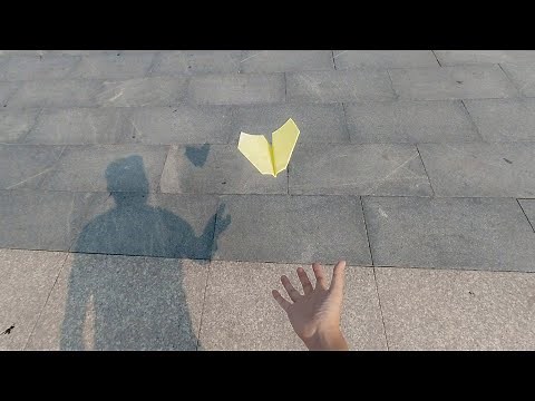 How to make boomerang paper airplane|Origami Turorial