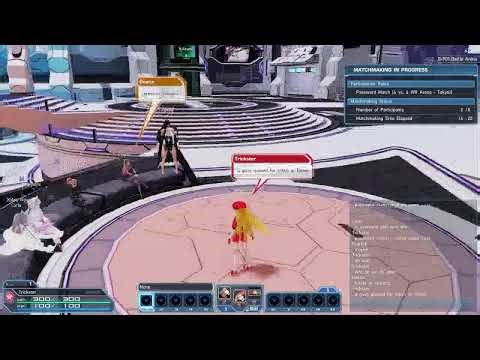 PSO2 NGS Base PvP, cause why not