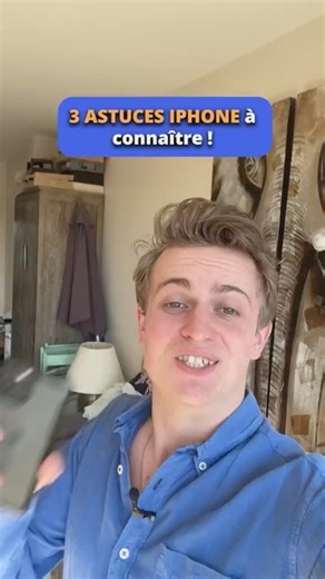 26K views · 247 reactions | 3 astuces IPhone à absolument connaître  | Maxime Astuces | Facebook