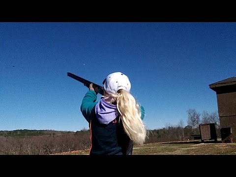 10 year old girl shoots perfect round of Skeet 25/25