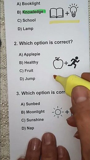 English Picture Quiz – Can You Choose the Correct Word? | Knowledge, Healthy, Moonlight