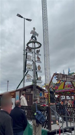2025 慕尼黑啤酒節遊樂園 Oktoberfest @ Theresienwiese #shorts #oktoberfest