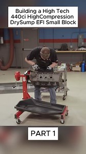 Building a High Tech 440ci HighCompression DrySump EFI Small Block | Enginebuildcar1
