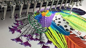 Doing some serious stitching of the graphics of #EmbroideryStudio e4. What do you think? | Wilcom