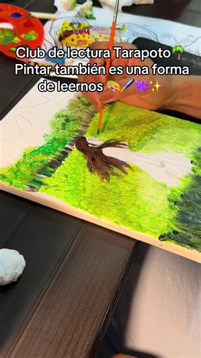 ✅Club de Lectura Tarapoto 📖🎨 Pintar también es una forma de agregarnos. ✅De expresar lo que a veces no se dice con palabras, de conectar desde la experiencia y de crecer juntos. Aquí la lectura se mezcla con el arte, las risas y la conexión real 🤍✨ #tarapoto_perú🇵🇪💚🌴 #clubdelecturatarapoto #tallerdepintura #arte #conexion