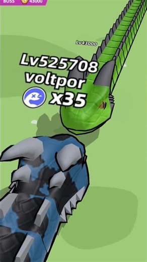 🐍Snake Hero : final Boos fight win 🥵🔥 Snake Hero mod apk #geming #voltpor #snake