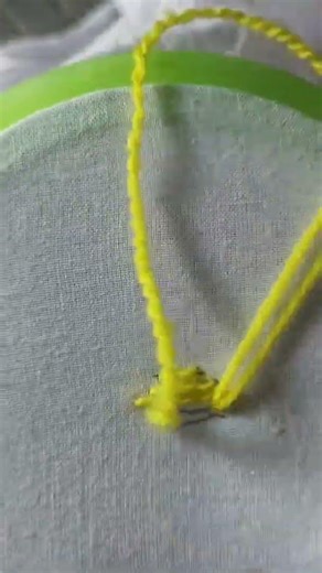 wow hand embroidery design tutorial #yutubeshorts