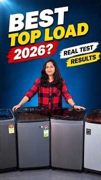 Best Top Load Washing Machines 2026 🔥 LG vs Samsung vs IFB vs Haier