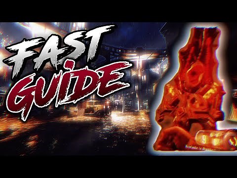SHADOWS OF EVIL - UPGRADED APOTHICON SWORD FAST GUIDE | BLACK OPS 3 ZOMBIES