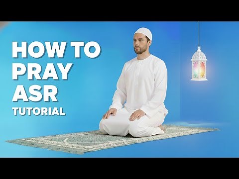 How to Pray Asr (4 Rakat) Step by Step | Easy Salah Guide for Beginners (With Subtitles)