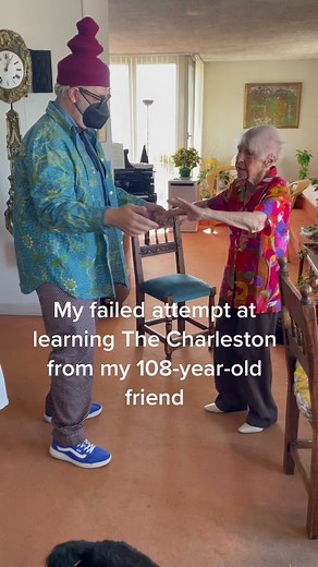 Learning The Charleston with a 108-Year-Old: Fun Dance Lessons in Paris