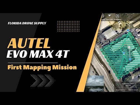 Autel Evo Max 4T - How To Plan and Fly Your First Mapping Mission.