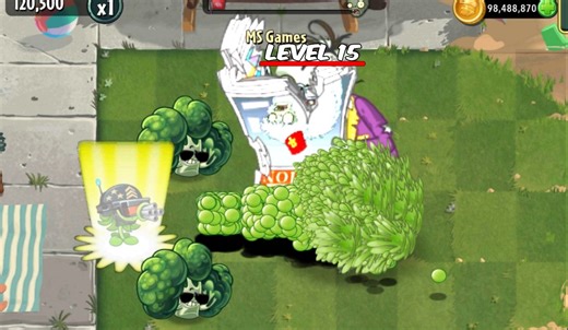 PvZ 2挑战 - 每种植物x50 1级使用能量豆对战15级周日版僵尸BOSS