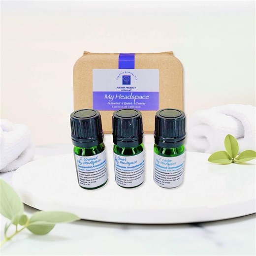 Essential Oil Set: Head Space Aromatherapy Collection, Soothes and Supports, Calming Grounding and Relaxing Scents, Nurse Made - Etsy
