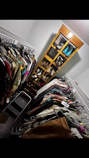 1.3K views · 11 reactions | From chaos to couture ✨ This isn’t just decluttering… it’s a full transformation. Closets shouldn’t stress you out — they should inspire you. Watch this magic 彩 | Posh: Perfectly Organized Spaces & Homes | Facebook