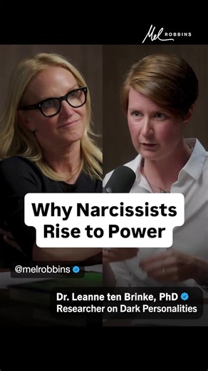 One of the reasons people with toxic tendencies end up in positions of power is surprisingly simple… Dr. Leanne ten Brinke is the #1 researcher in the world on dark personalities and a professor at the University of British Columbia, where she studies trust, deception, manipulation, and dark personality traits. On this episode of The Mel Robbins Podcast with Dr. @leannetenbrinke, you'll learn how to spot manipulation, recognize dark personality traits, and understand why some people are so effec