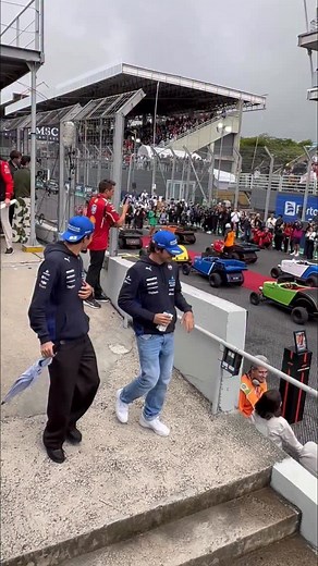 310K views · 32K reactions | Just two drivers fighting over who gets to drive   @formulasantander | Atlassian Williams F1 Team | Facebook