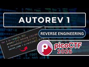 Autorev 1 - Bypassing the Reverse Engineering (Pwntools) | picoCTF 2026