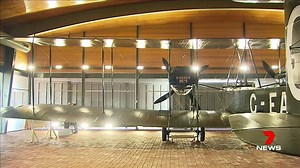 8.1K views · 27 reactions | There are fresh hopes that an Australian aviation icon, housed at Adelaide Airport will soon have a new home. The future of the historic Vickers Vimy was thrown into the spotlight after entrepreneur Dick Smith criticised the plane's current location and called for it to be moved interstate. www.7plus.com.au/news #VickersVimy #7News | 7NEWS Adelaide | Facebook