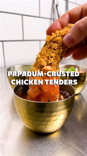 11K views · 209 reactions | Papadum-crusted Chicken Tenders ‍ Air...
