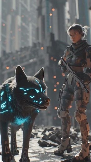 The Cyber Wolf 🐺 – Guardian of the Last City