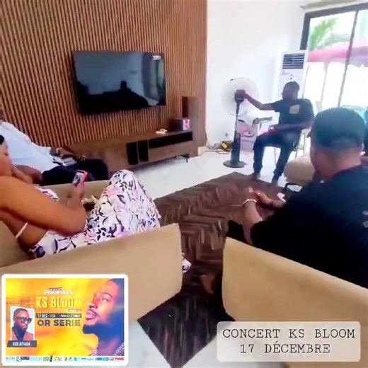 77K views · 3.8K reactions | Visite de l artiste KS BLOOM à l occasion de son concert du 17 décembre au palais de la culture Venez nombreux | Dj Kedjevara | Facebook