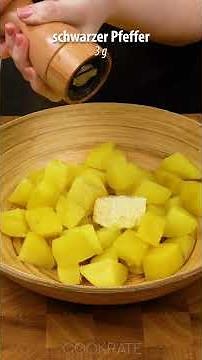 This helps me in every situation! Quick potato and ham appetizer