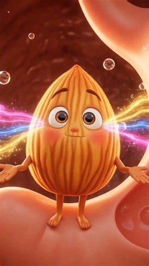 I’m Almond 🌰 – Your Brain’s Tiny Power Snack! 🧠 AI Shorts #funnyshorts #healthshorts #talkingfood