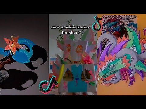 Dragon Puppet Crafts 🐉🐉🐉 | Paper Dragon TikTok Compilation #14