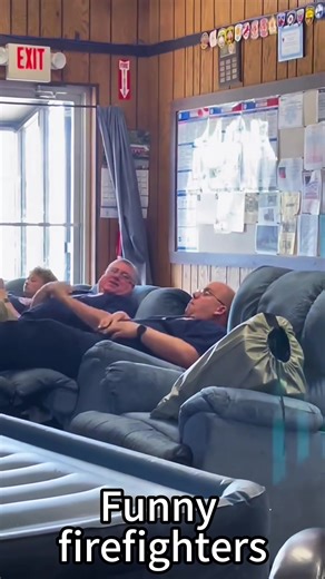 Funny firefighters 🚒🤣 #foryou #firefighter #funny#fyp #prank | Firefighters