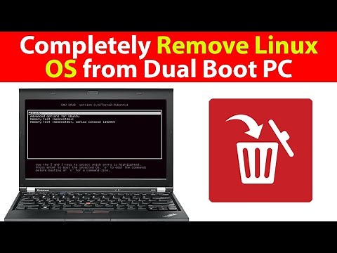 How do I Completely remove Linux OS / Android OS from Dual Boot UEFI | Remove OS from Grub Boot