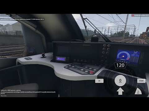 SimRail 2021 Gameplay Intro - starting 34WE EMU