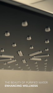 Transform your shower into a sanctuary with GROHE Rainshower Aqua Pure Shower System. Purified water, customizable spray patterns, and sleek design—all for your well-being. Discover more at https://www.grohespa.com/en/collection-overview/rainshower-aqua-pure #GROHE #RainshowerAquaPure #PurifiedWater #WellBeing #ShowerExperience | GROHE