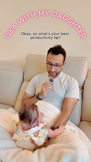 Ali Abdaal on Instagram: "Q&A with my daughter "