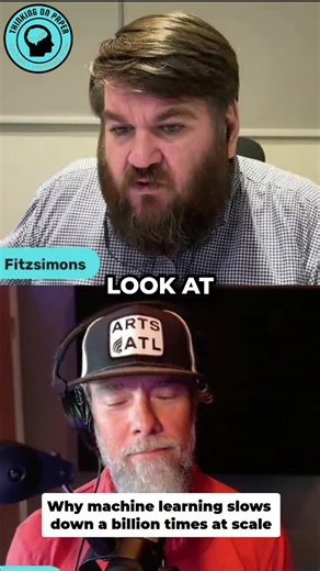 Technology Moves Fast, Think Slower on Instagram: "Look at quantum algorithms from machine learning, for example. I used to work on some of these before I started Horizon, and one that we had worked on was for a particular machine learning model called Gaussian process regression. But if you wanted to train a model with a thousand training points, and then you want to get a prediction out of that, that has some cost on the conventional computer—it's gonna take some number of operations. But if y